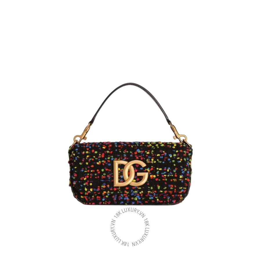 Túi đeo chéo Dolce Gabbana 3.5 handbag in bouclé BB7836A07168S574
