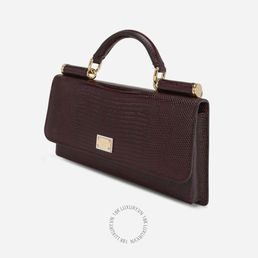 Túi đeo chéo Dolce Gabbana Iguana-print mini bag BI3280A109580342 23 Túi đeo chéo Dolce Gabbana Iguana-print mini bag BI3280A109580342