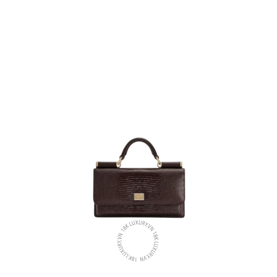 Túi đeo chéo Dolce Gabbana Iguana-print mini bag BI3280A109580342