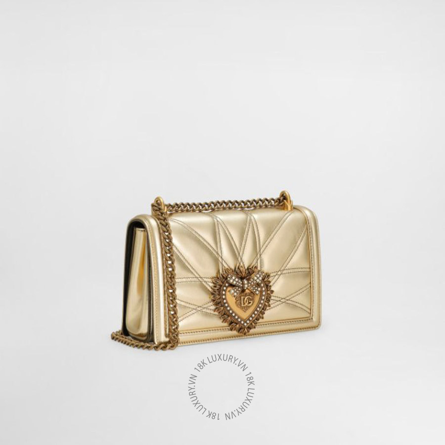 Túi đeo chéo Dolce Gabbana Medium Devotion bag in quilted nappa leather BB7158AD77687503 20 Túi đeo chéo Dolce Gabbana Medium Devotion bag in quilted nappa leather BB7158AD77687503