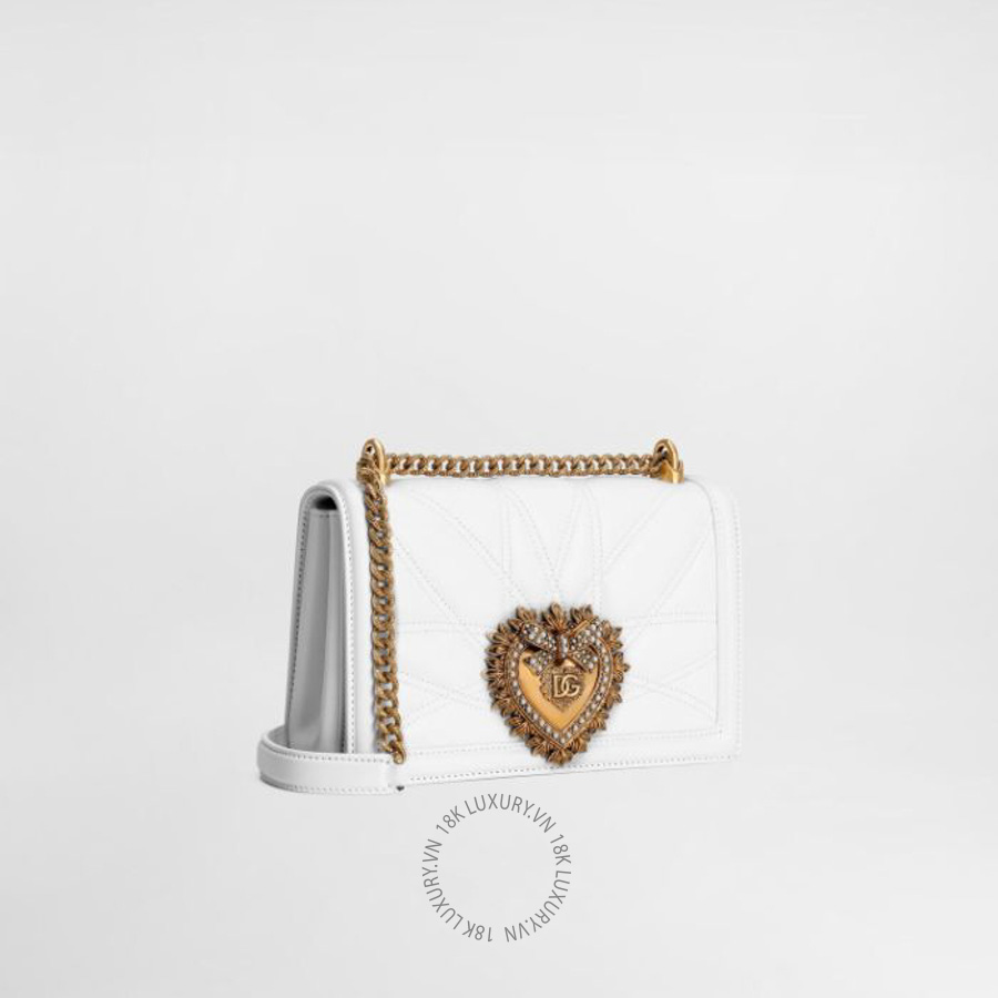Túi đeo chéo Dolce Gabbana Medium Devotion bag in quilted nappa leather BB7158AW43780002 20 Túi đeo chéo Dolce Gabbana Medium Devotion bag in quilted nappa leather BB7158AW43780002