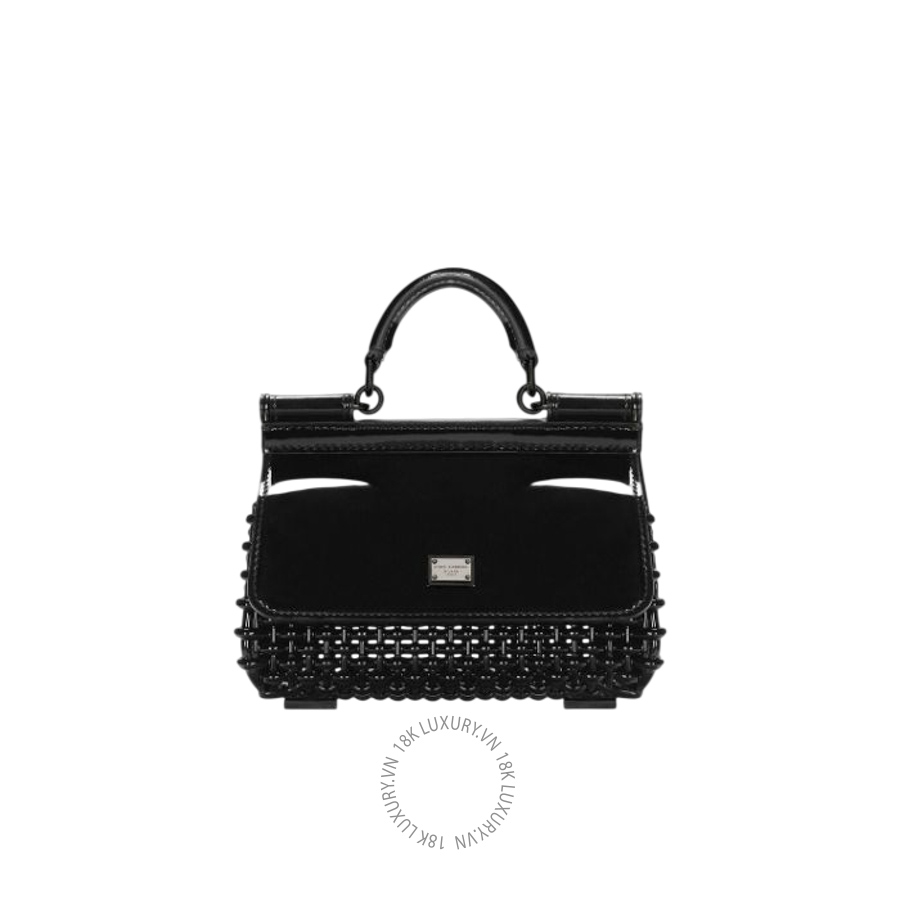Túi đeo chéo Dolce Gabbana Sicily Box handbag BB7606AU6488L250
