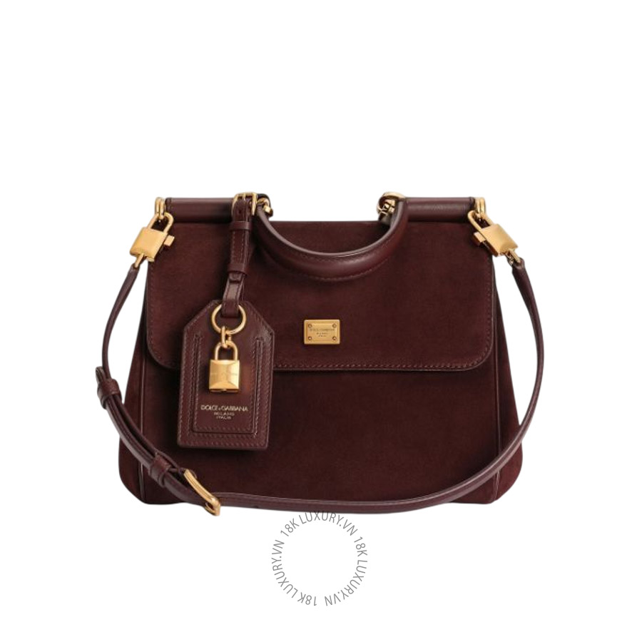 Túi đeo chéo Dolce Gabbana Small My Sicily handbag in split calfskin BB7781BO9038B517