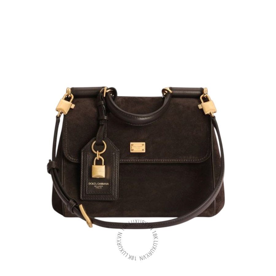 Túi đeo chéo Dolce Gabbana Small My Sicily handbag in split calfskin BB7781BO9038M157