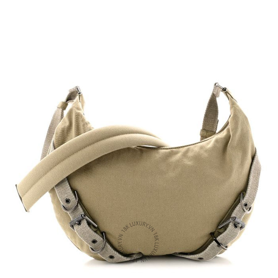 Túi đeo chéo Givenchy Canvas Voyou Messenger Bag Khaki Beige TGV091