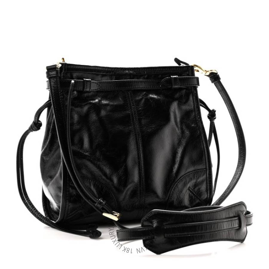 Túi đeo chéo Prada Soft Lux Calfskin Mini Bonnie Black FPTP548