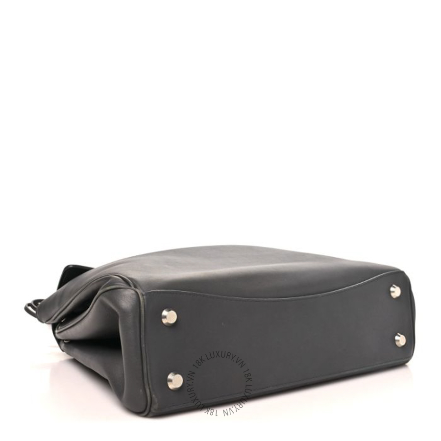 Túi xách Balenciaga Natural Smooth Calfskin Medium Rodeo Top Handle Handbag Grey BLG104 10 Túi xách Balenciaga Natural Smooth Calfskin Medium Rodeo Top Handle Handbag Grey BLG104