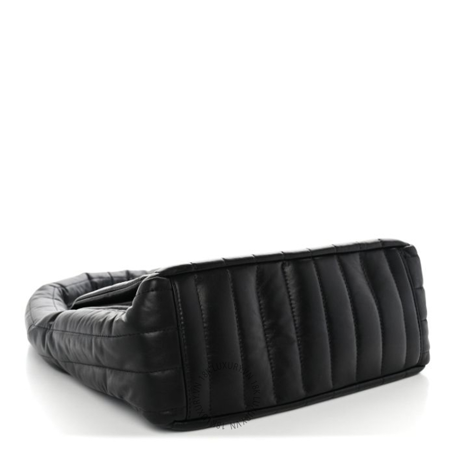 Túi xách Balenciaga Thin Calfskin Small Monaco Sling Shoulder Bag Black BLG271 8 Túi xách Balenciaga Thin Calfskin Small Monaco Sling Shoulder Bag Black BLG271