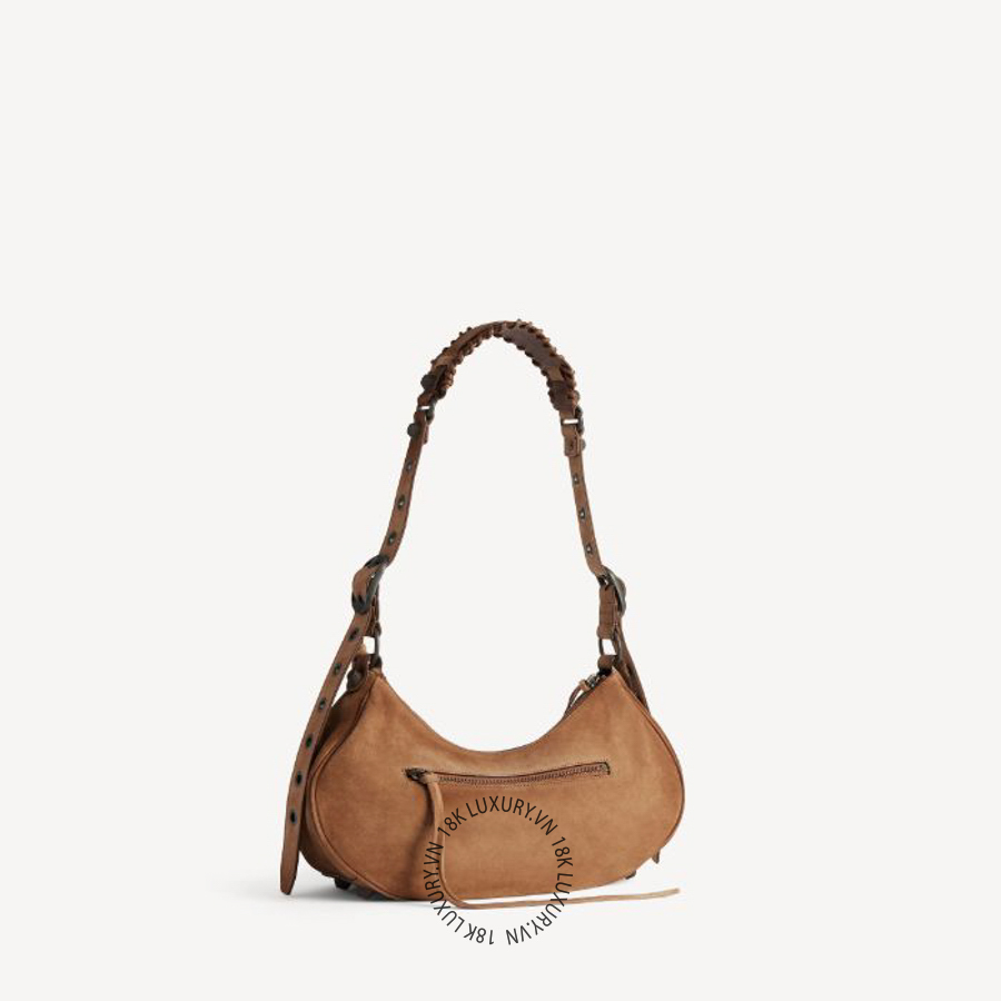Túi xách Balenciaga Women's Le Cagole Shoulder Bag Small in Camel 6713072AB2A2533 BLT275 12 Túi xách Balenciaga Women's Le Cagole Shoulder Bag Small in Camel 6713072AB2A2533 BLT275