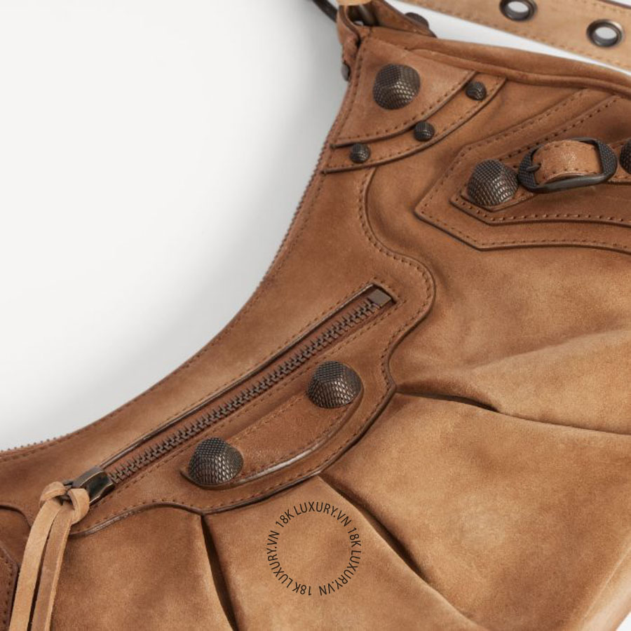 Túi xách Balenciaga Women's Le Cagole Shoulder Bag Small in Camel 6713072AB2A2533 BLT275 14 Túi xách Balenciaga Women's Le Cagole Shoulder Bag Small in Camel 6713072AB2A2533 BLT275