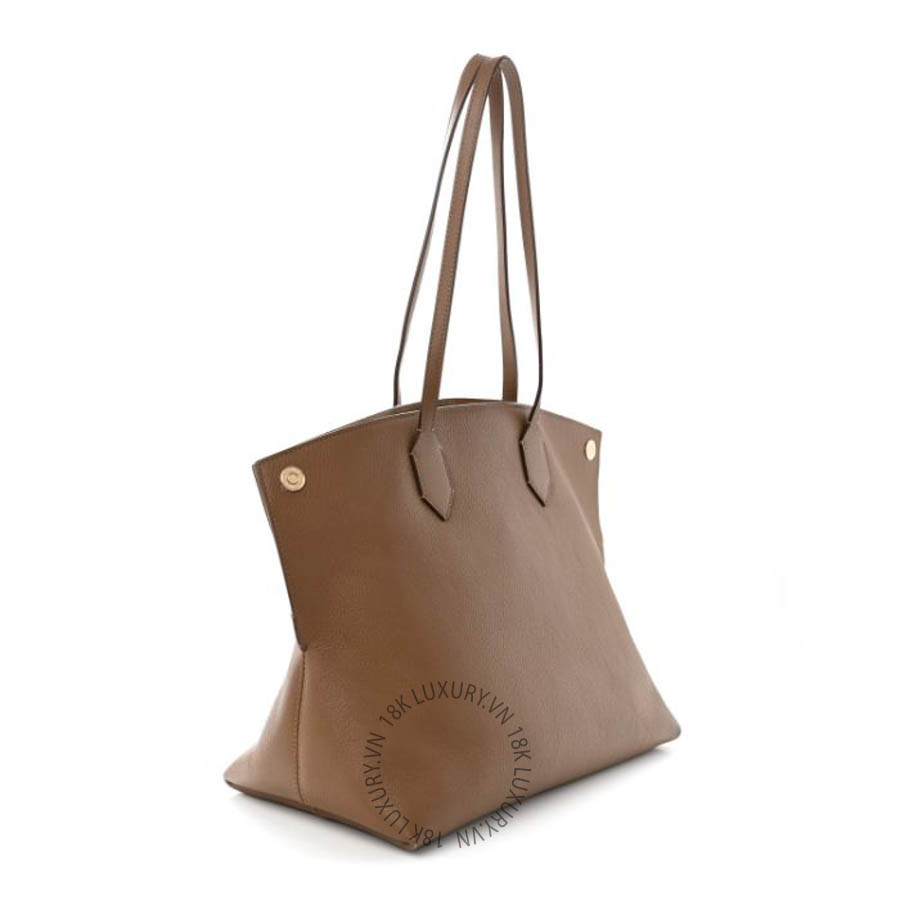Túi xách Burberry Calfskin Medium Society Tote Dusty Caramel FPTG055