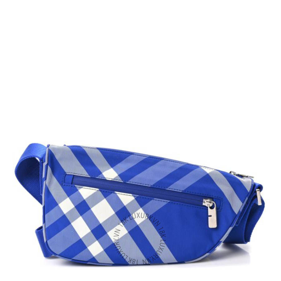 Túi xách Burberry Nylon Check Shield Bum Bag Crossbody Knight FPTG013