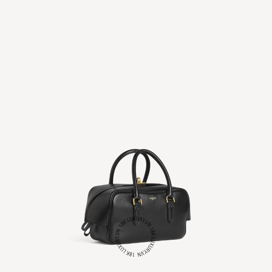 Túi xách đeo chéo Balenciaga Women's Le 7 Bowling Bag Small in Black A0001P2ACRT1053 BLT069