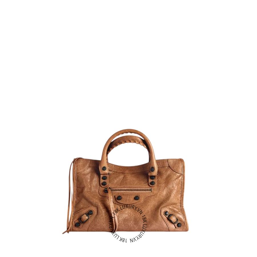 Túi xách đeo chéo Balenciaga Women's Le City Bag Small in Camel 8114422ABEK2630 BLT138