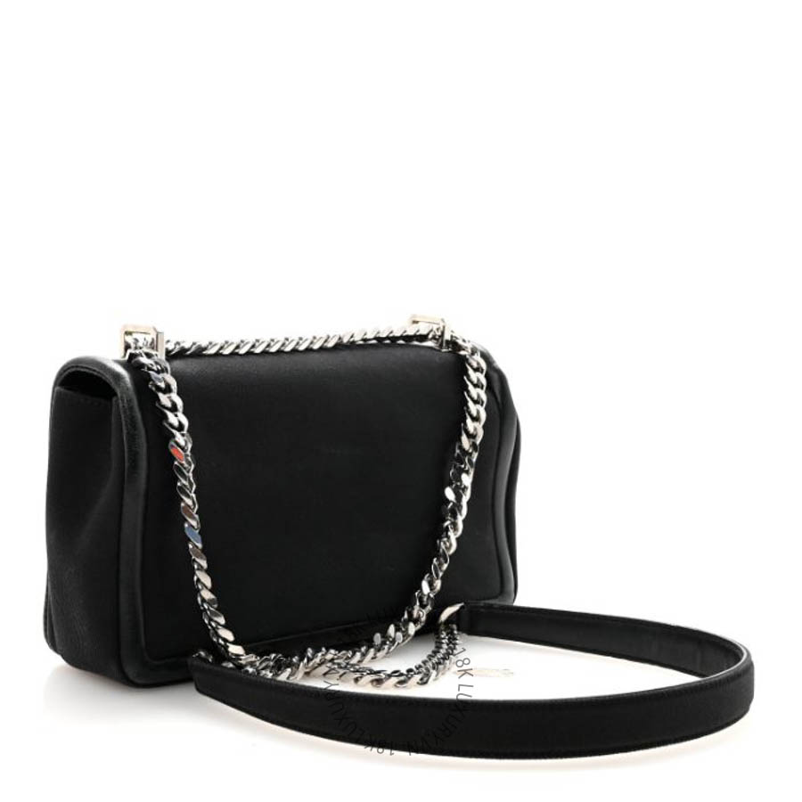 Túi xách đeo chéo Burberry Canvas Printed Small Love Lola Bag Black FPTG007