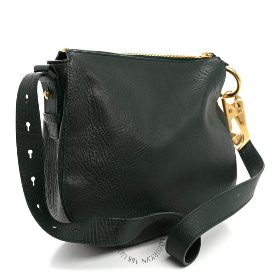 Túi xách đeo chéo Burberry Grainy Calfskin Small Knight Bag Vine FPTG103