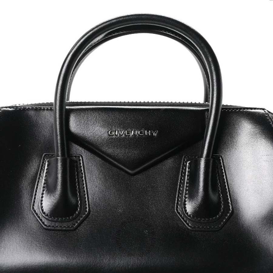 Túi xách đeo chéo Givenchy Shiny Lord Calfskin Medium Antigona Black TGV066 14 Túi xách đeo chéo Givenchy Shiny Lord Calfskin Medium Antigona Black TGV066
