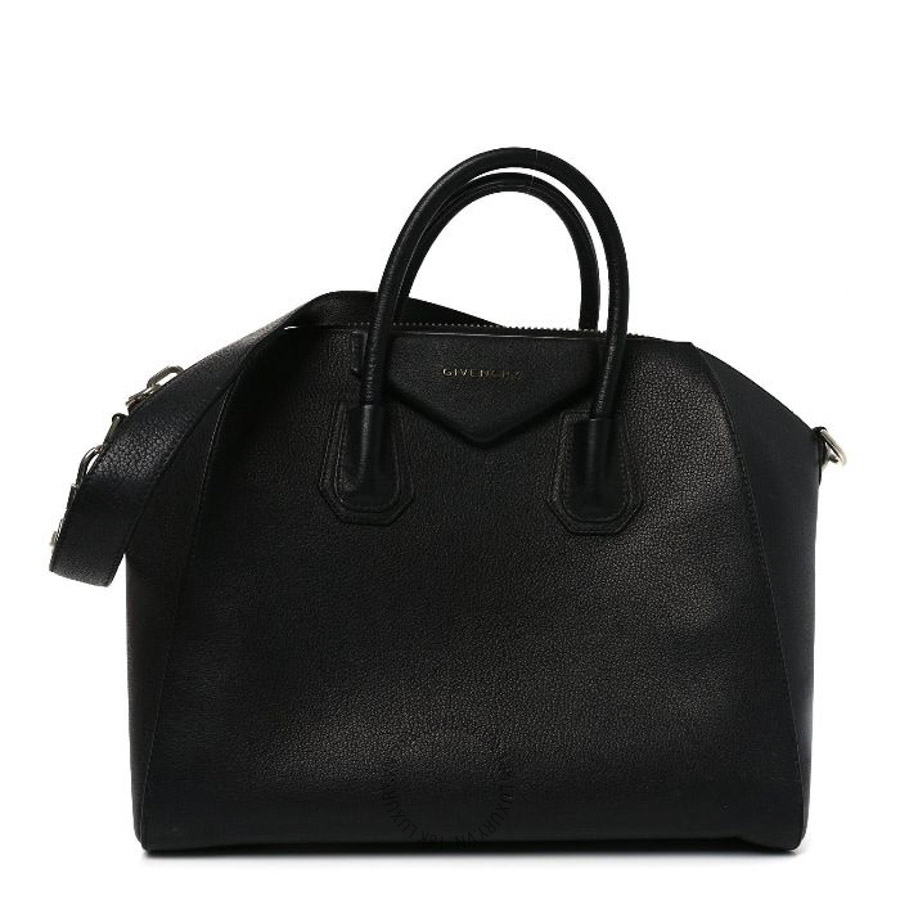 Túi xách đeo chéo Givenchy Sugar Goatskin Medium Antigona Black TGV007