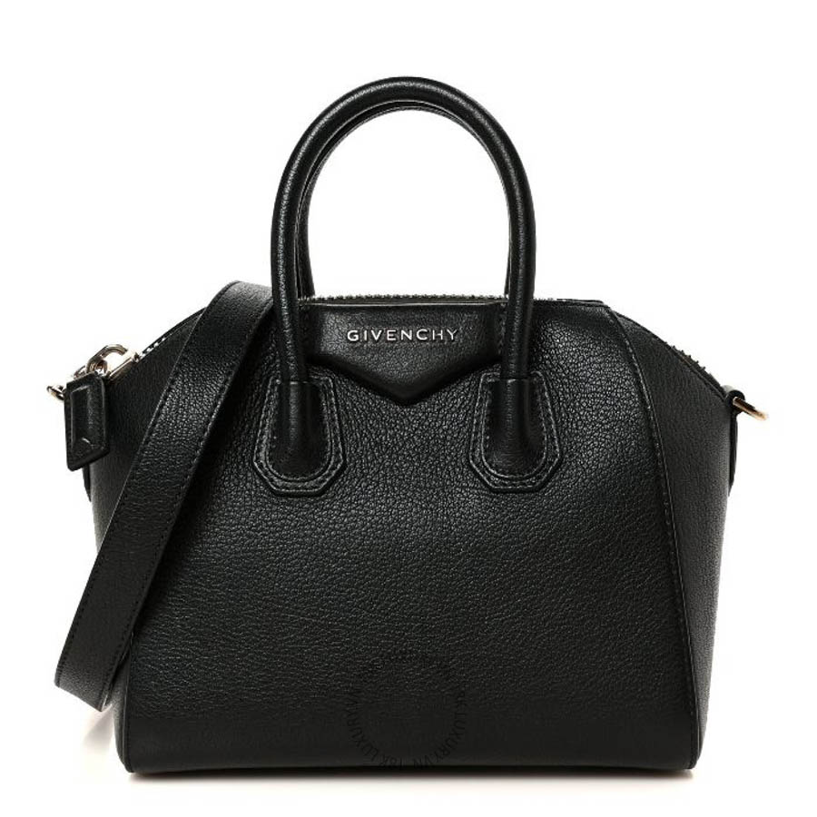 Túi xách đeo chéo Givenchy Sugar Goatskin Mini Antigona Black TGV095