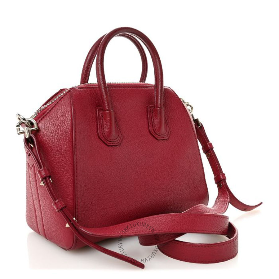 Túi xách đeo chéo Givenchy Sugar Goatskin Mini Antigona Pink TGV134