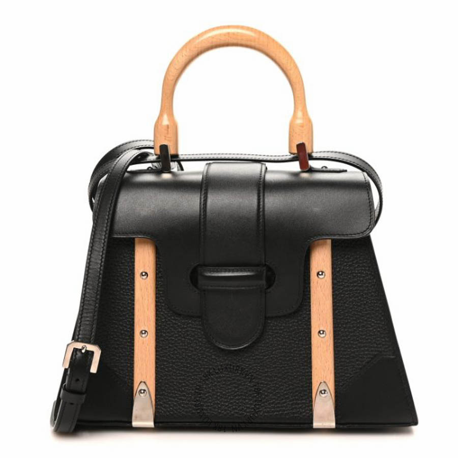 Túi xách đeo chéo Goyard Clemency Cowhide Decize Taurillon Saigon PM Black FPTG238