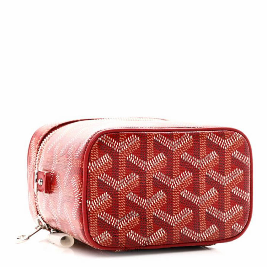 Túi xách đeo chéo Goyard Goyardine Muse Nano Vanity Case Red FPTG126 10 Túi xách đeo chéo Goyard Goyardine Muse Nano Vanity Case Red FPTG126