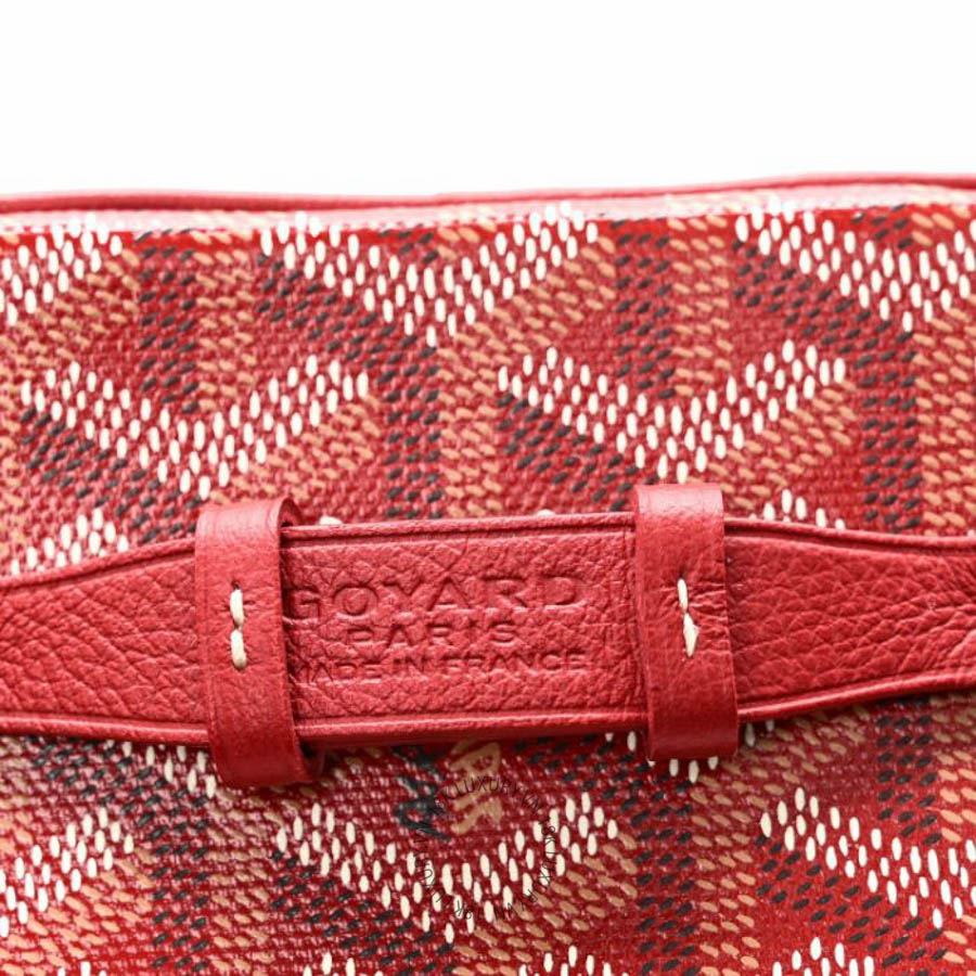 Túi xách đeo chéo Goyard Goyardine Muse Nano Vanity Case Red FPTG126 11 Túi xách đeo chéo Goyard Goyardine Muse Nano Vanity Case Red FPTG126