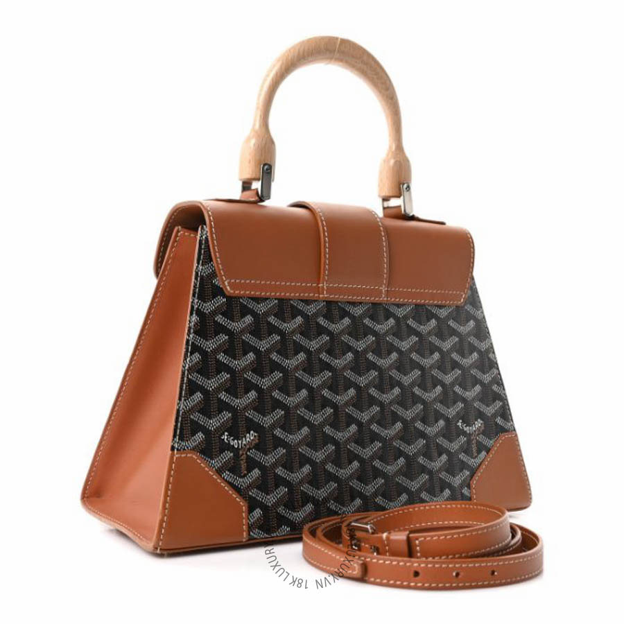 Túi xách đeo chéo Goyard Goyardine Saigon PM Gold FPTG270