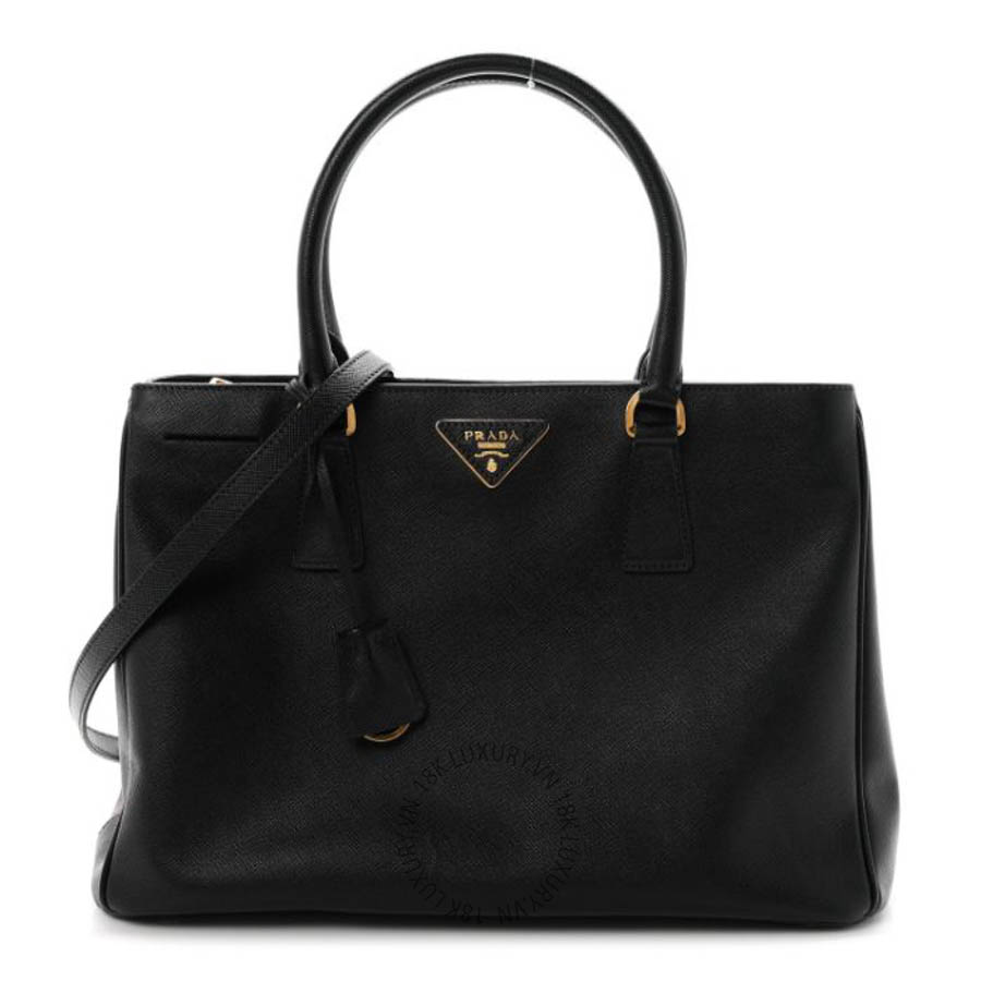 Túi xách đeo chéo Prada Saffiano Lux Medium Tote Black FPTP367