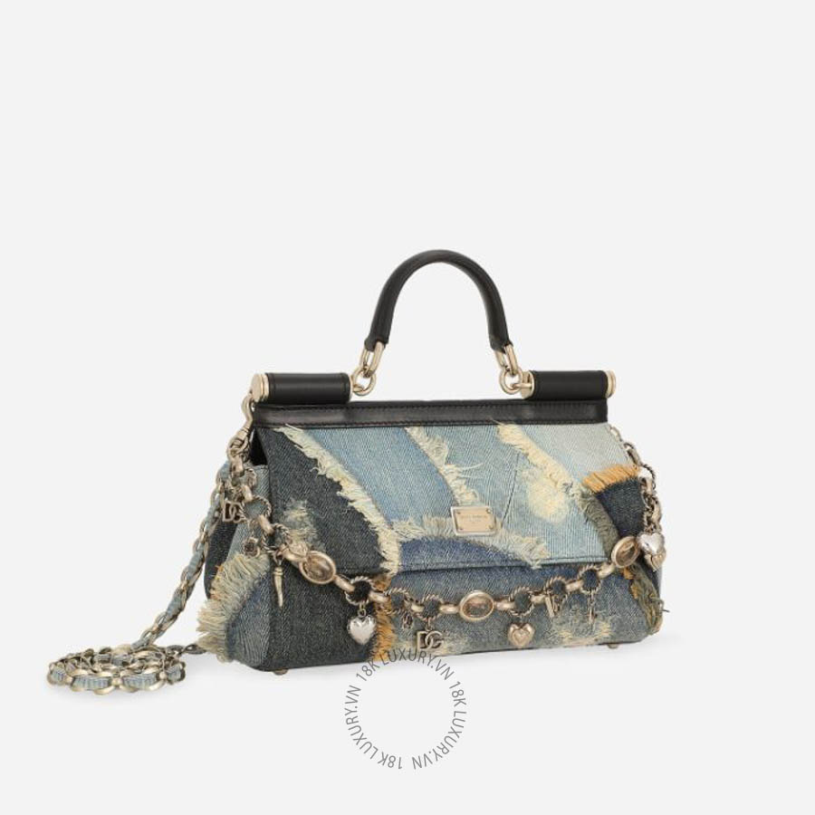 Túi xách Dolce Gabbana Elongated medium Sicily handbag BB7652A9U7580650