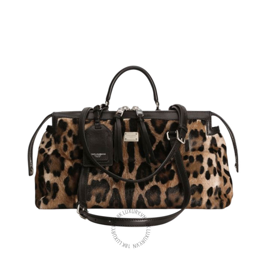 Túi xách Dolce Gabbana Leo-print Vittoria bag BB7844AX85389738