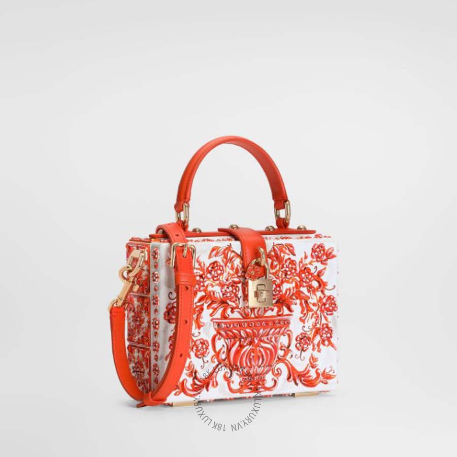 Túi xách Dolce Gabbana Majolica resin Dolce Box handbag BB5970A039781166