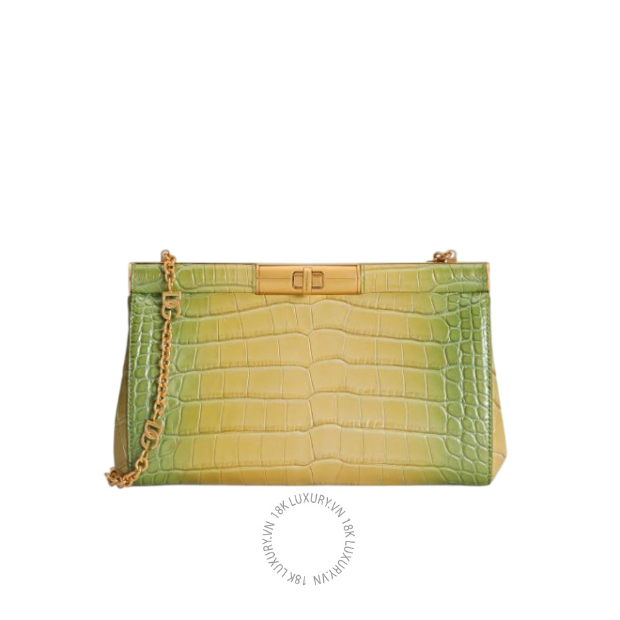 Túi xách Dolce Gabbana Marlene degradé alligator shoulder bag BB7620A2H578B549