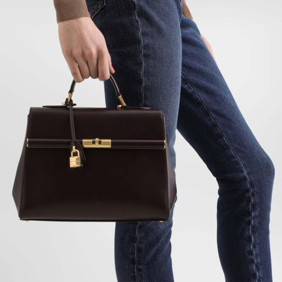 Túi xách Dolce Gabbana Marlene handbag in palmellato calfskin BB7932A3G198M073