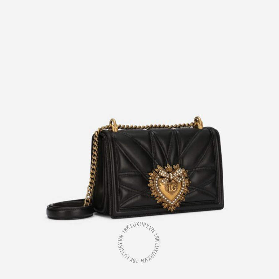 Túi xách Dolce Gabbana Medium Devotion bag in quilted nappa leather BB7158AW43780999 20 Túi xách Dolce Gabbana Medium Devotion bag in quilted nappa leather BB7158AW43780999