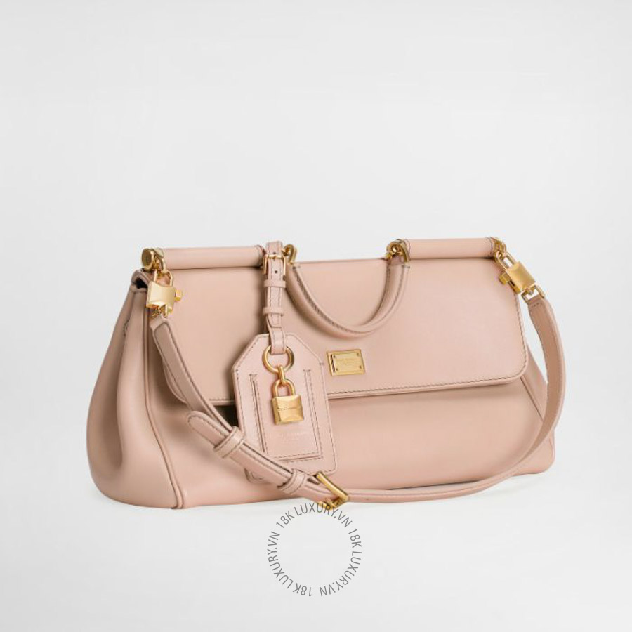 Túi xách Dolce Gabbana Medium My Sicily handbag in plongé calfskin BB7782B732180095