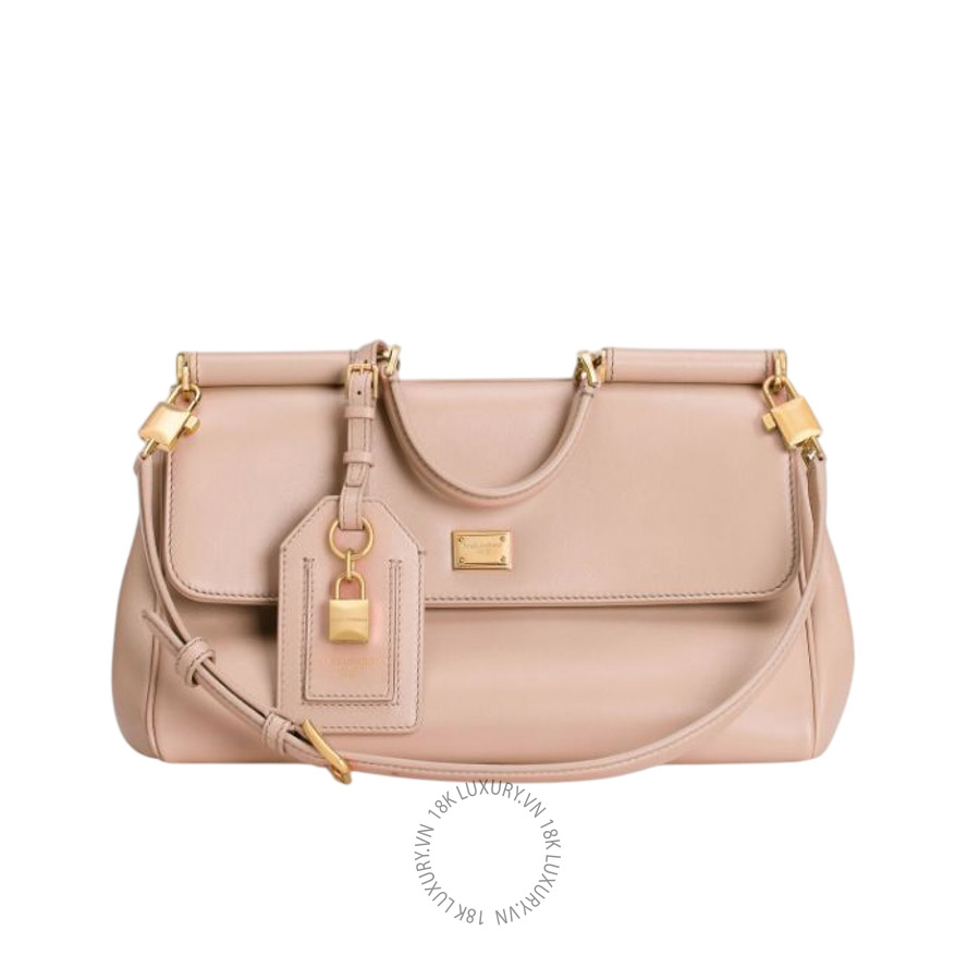 Túi xách Dolce Gabbana Medium My Sicily handbag in plongé calfskin BB7782B732180095