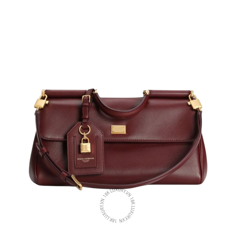Túi xách Dolce Gabbana Medium My Sicily handbag in plongé calfskin BB7782B732180346