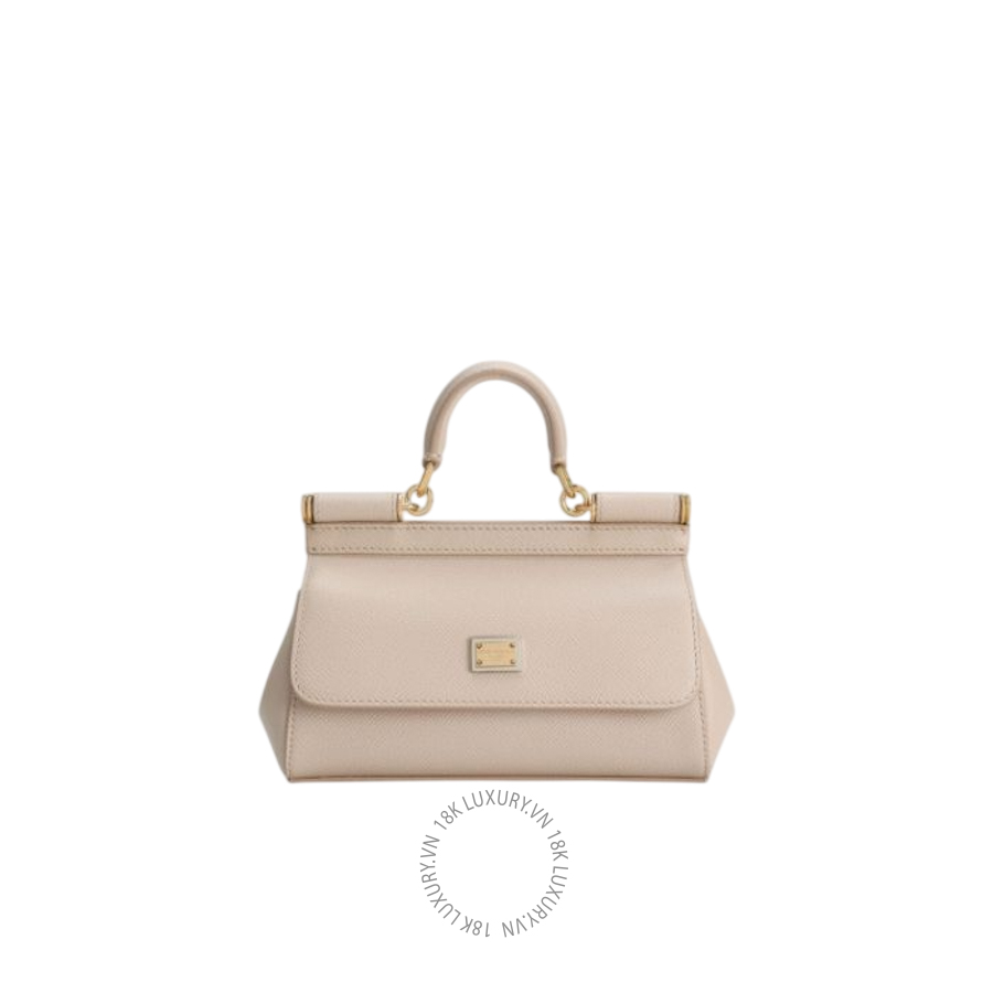 Túi xách Dolce Gabbana Mini Sicily handbag in dauphine calfskin BB7116A100180414