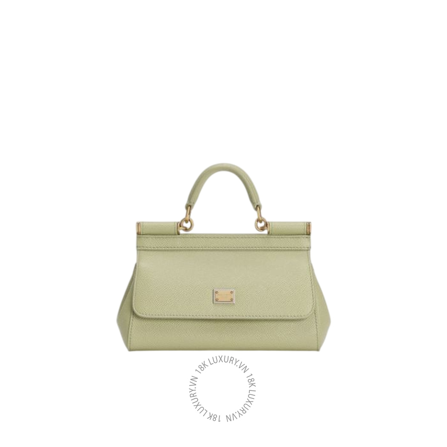 Túi xách Dolce Gabbana Mini Sicily handbag in dauphine calfskin BB7116B100180527