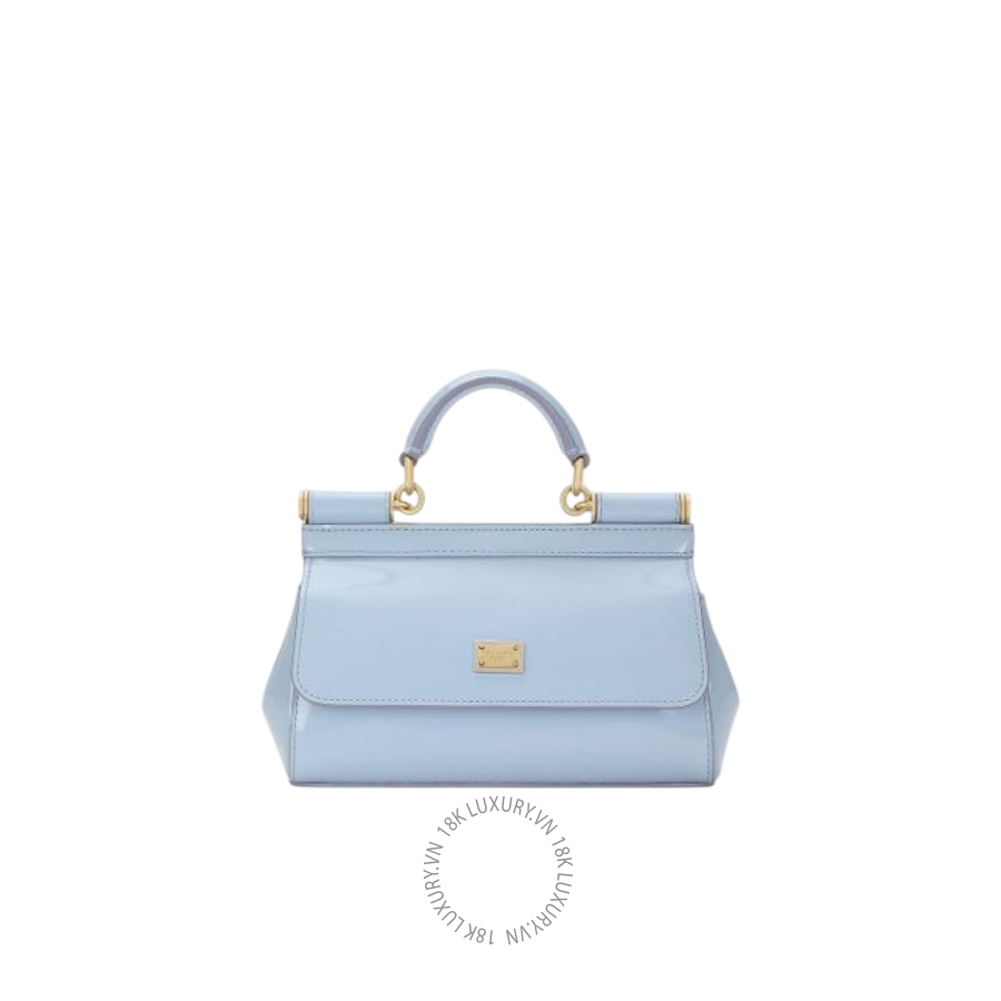 Túi xách Dolce Gabbana Mini Sicily handbag in polished calfskin BB7116A103780789
