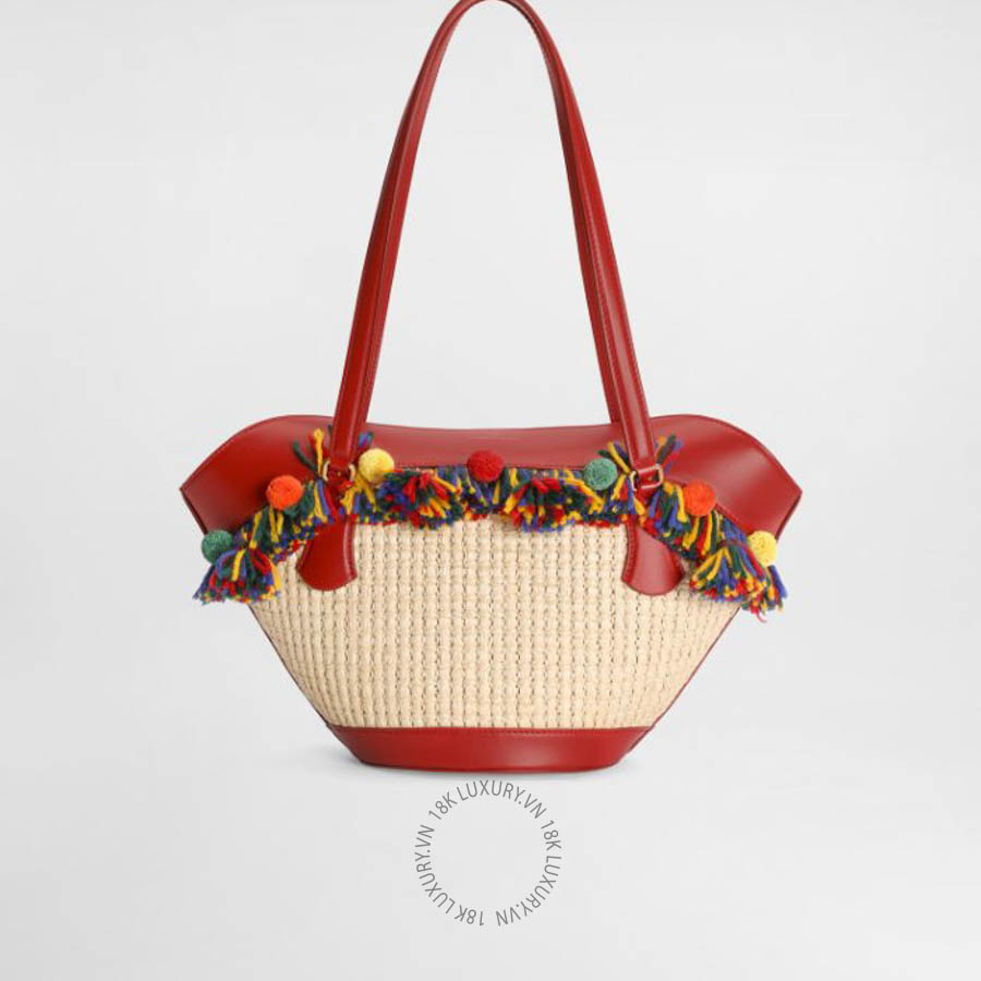 Túi xách Dolce Gabbana Raffia coffa Capri bag BB7815A04198J015 18 Túi xách Dolce Gabbana Raffia coffa Capri bag BB7815A04198J015