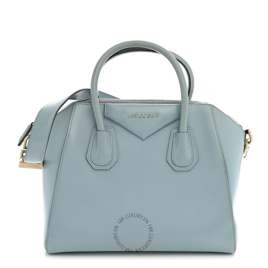 Túi xách Givenchy Shiny Lord Calfskin Small Antigona Light Blue TGV045