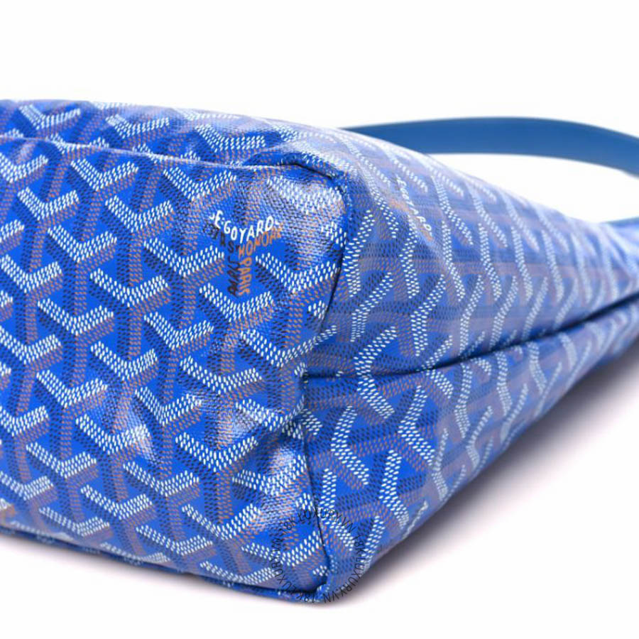 Túi xách Goyard Goyardine Boheme Hobo Blue FPTG047 20 Túi xách Goyard Goyardine Boheme Hobo Blue FPTG047