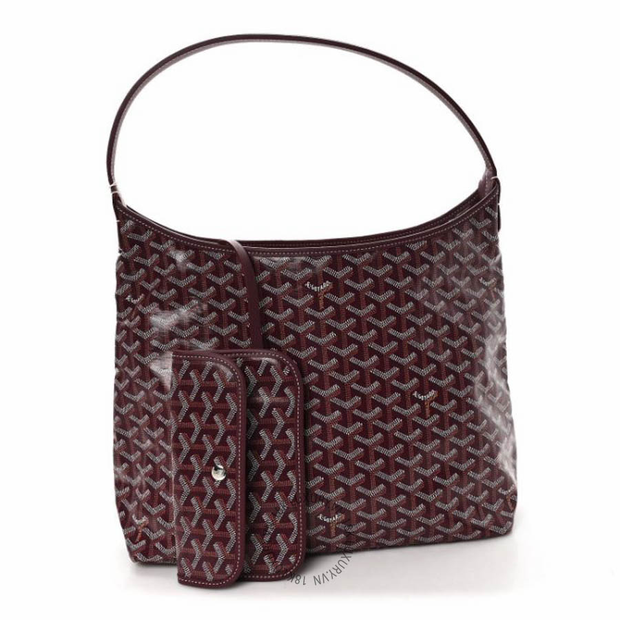 Túi xách Goyard Goyardine Boheme Hobo Burgundy FPTG226