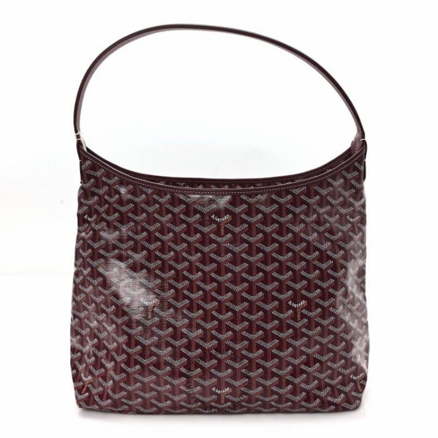 Túi xách Goyard Goyardine Boheme Hobo Burgundy FPTG226