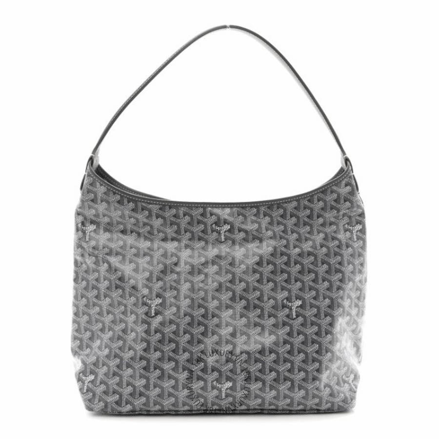 Túi xách Goyard Goyardine Boheme Hobo Grey FPTG194