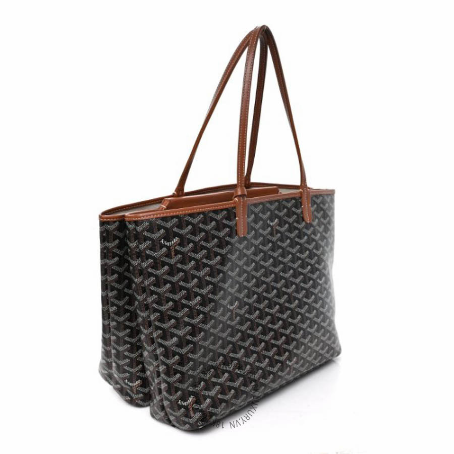 Túi xách Goyard Goyardine Isabelle PM Black Gold FPTG131