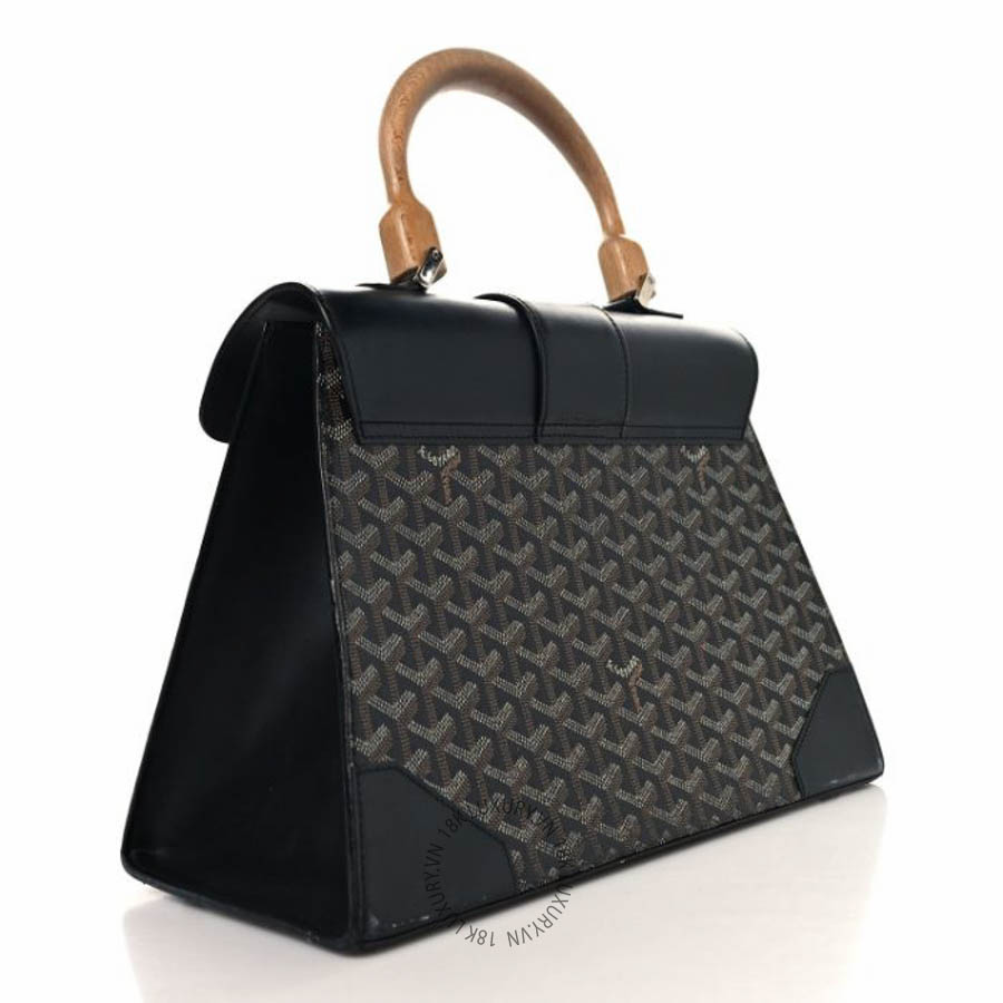 Túi xách Goyard Goyardine Saigon GM Black FPTG133