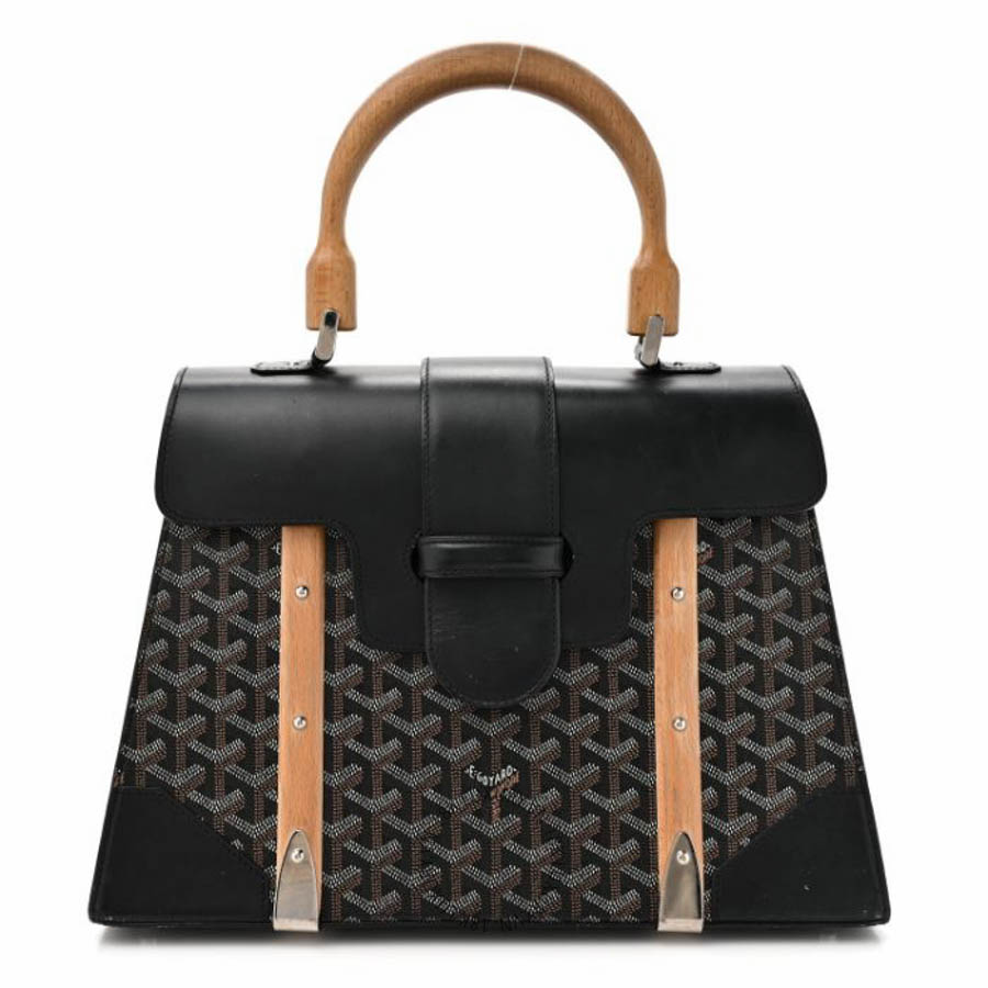 Túi xách Goyard Goyardine Saigon GM Black FPTG133
